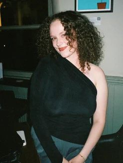 Best Djerf Avenue Midnight One Shoulder Top Ash