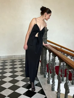 Online Djerf Avenue Midnight Skirt Ash