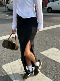 Online Djerf Avenue Midnight Skirt Ash