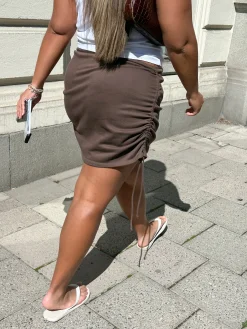 Discount Djerf Avenue Morena Skirt Brown