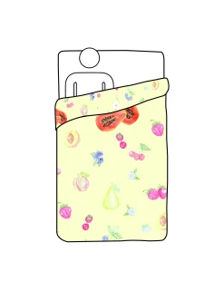 Store Djerf Avenue Muslin Duvet Cover - Single Fruit