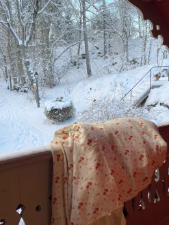 Store Djerf Avenue Muslin Duvet Cover - Single Fruit