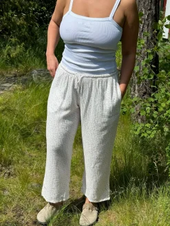 Hot Djerf Avenue Muslin Pants Summer Field