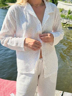 Shop Djerf Avenue Muslin Shirt Summer Field