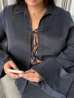 Cheap Djerf Avenue Occasion Top Ash