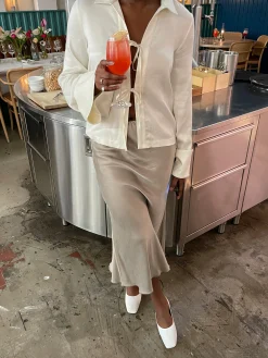 Shop Djerf Avenue Occasion Top Cloud