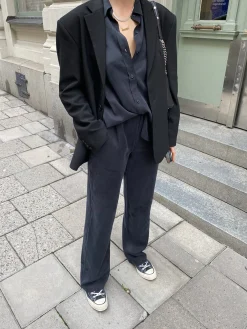 Cheap Djerf Avenue On The Go Pants Ash