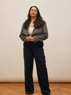 New Djerf Avenue On The Go Pants Ash - Tall