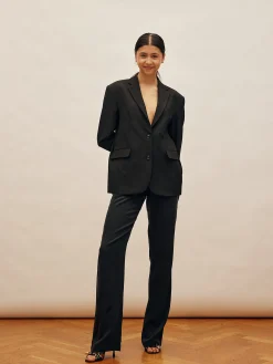 New Djerf Avenue On The Go Pants Ash - Tall