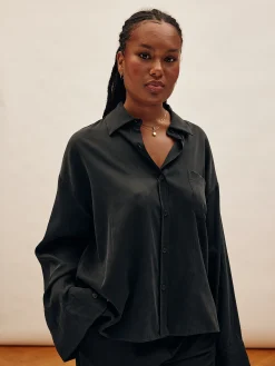 Online Djerf Avenue On The Go Shirt Ash