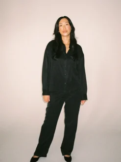 Online Djerf Avenue On The Go Shirt Ash