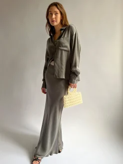 Shop Djerf Avenue On The Go Shirt Storm