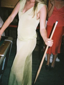 Store Djerf Avenue Peridot Skirt Green