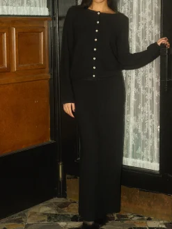 Discount Djerf Avenue Principessa Skirt Black