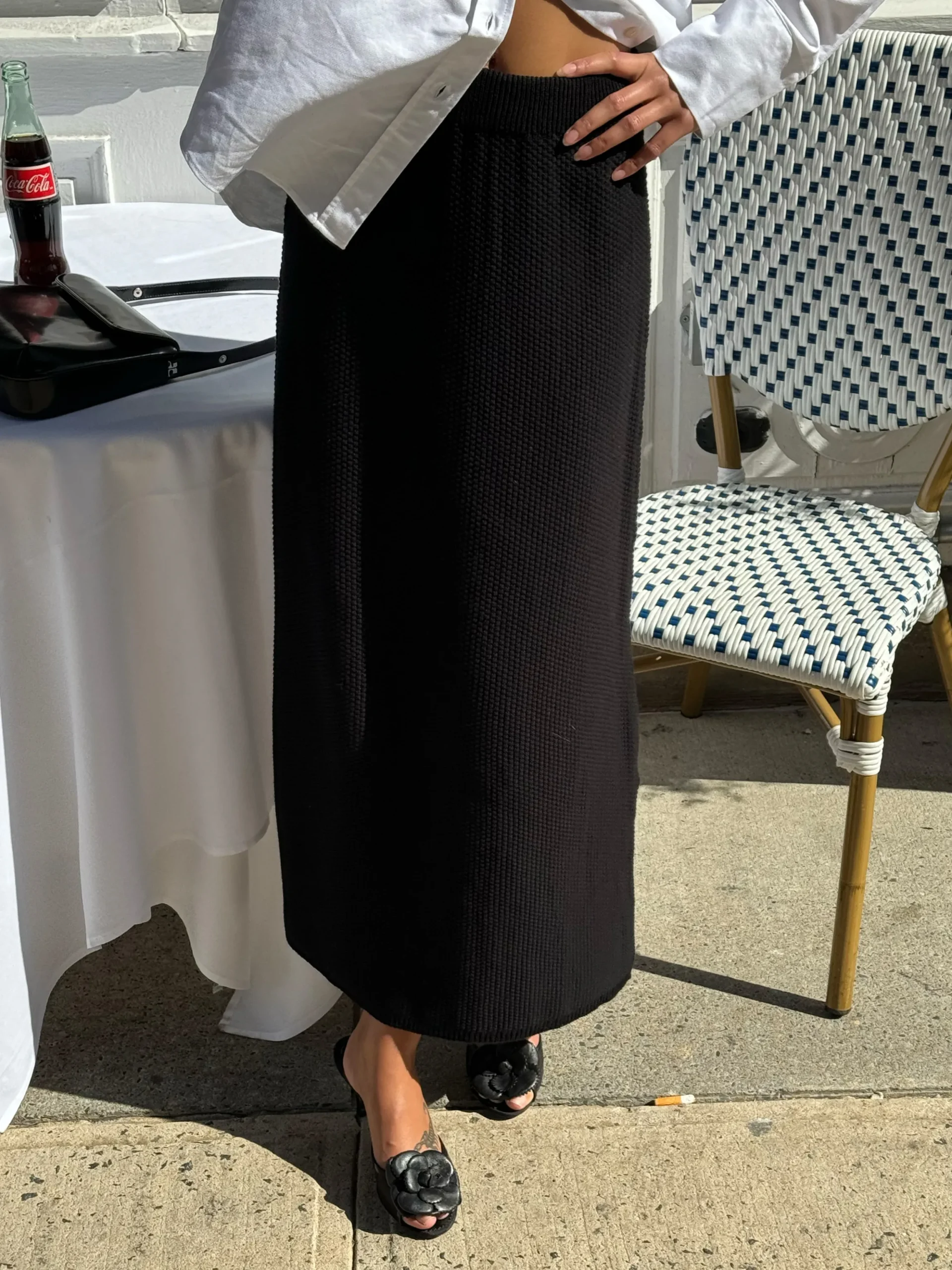 Discount Djerf Avenue Principessa Skirt Black