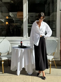 Discount Djerf Avenue Principessa Skirt Black