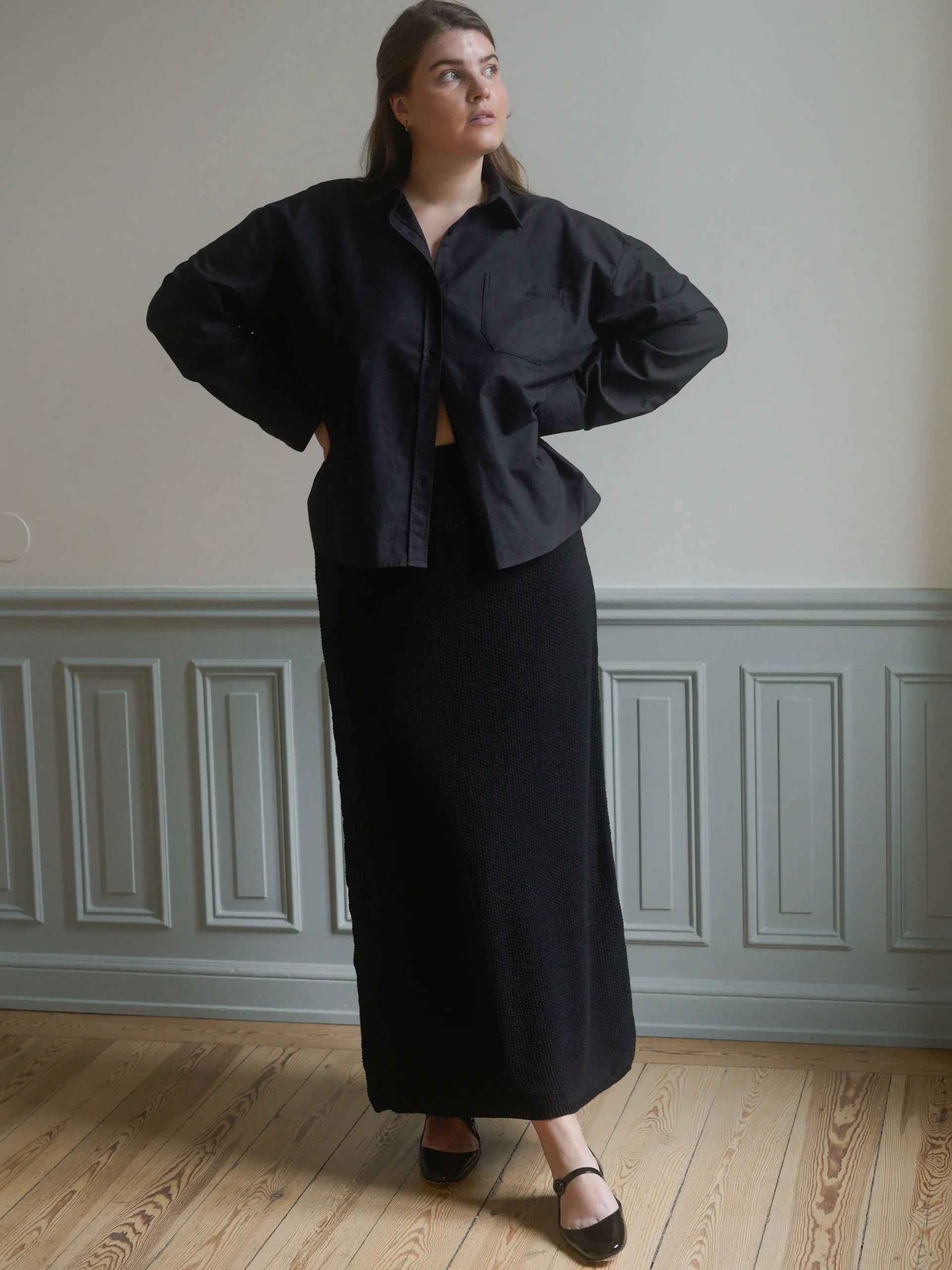 Discount Djerf Avenue Principessa Skirt Black