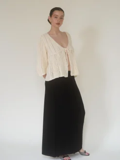 Discount Djerf Avenue Principessa Skirt Black