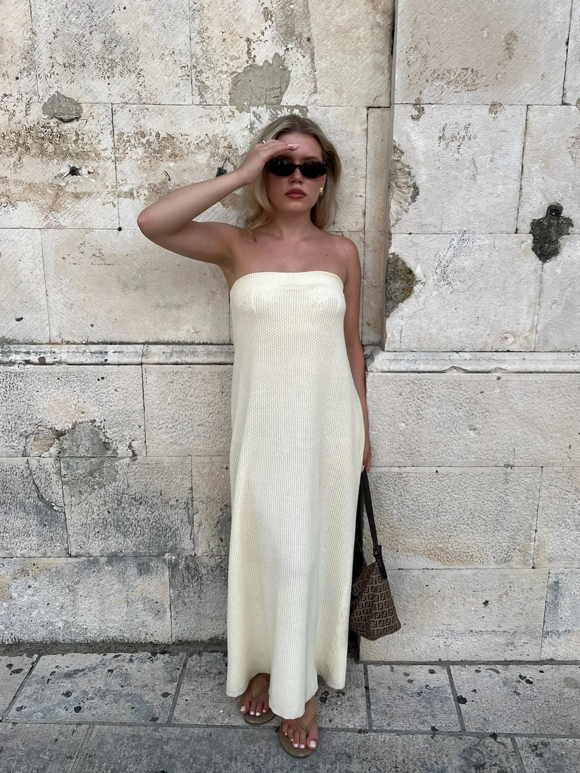 Best Djerf Avenue Principessa Skirt Cream