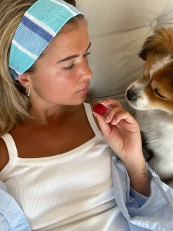 New Djerf Avenue Rainbow Headband Sky