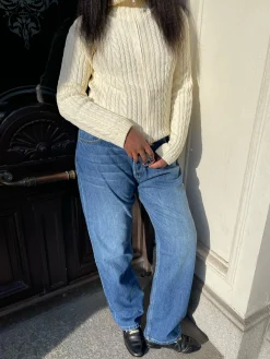 Best Sale Djerf Avenue Ready Set Go Cardigan Cream