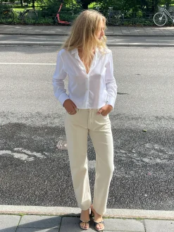 Online Djerf Avenue Relaxed Jeans Cream