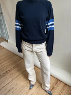 Online Djerf Avenue Relaxed Jeans Cream