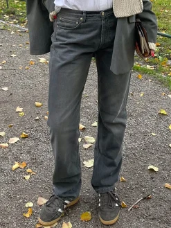 Sale Djerf Avenue Relaxed Jeans Grey - Tall