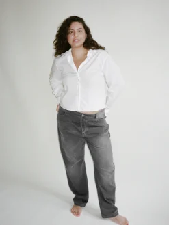 Sale Djerf Avenue Relaxed Jeans Grey - Tall