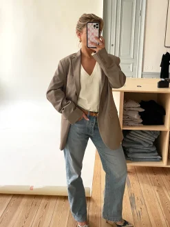 Store Djerf Avenue Relaxed Jeans Washed Blue