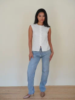 Store Djerf Avenue Relaxed Jeans Washed Blue