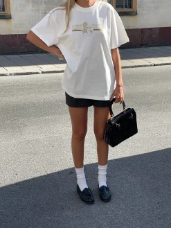 Flash Sale Djerf Avenue Relaxed Tee Honey & Rufus