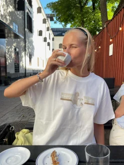 Flash Sale Djerf Avenue Relaxed Tee Honey & Rufus