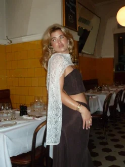 Cheap Djerf Avenue REMAKE Dream Set Midi Dark Mocha