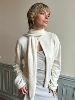 Store Djerf Avenue Scarf Cream