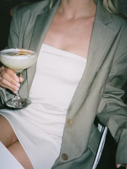 Best Sale Djerf Avenue Selenite Off Shoulder Top Cream