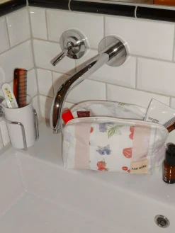 Hot Djerf Avenue Small Patchwork Beauty Bag Berry Island