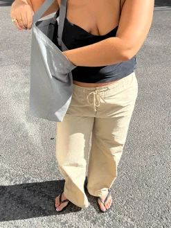 Store Djerf Avenue Sporty Pants Sand