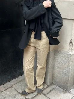 Outlet Djerf Avenue Sporty Pants Tall Sand