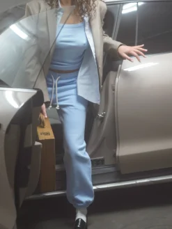 Hot Djerf Avenue Staple Sweatpants Baby Blue