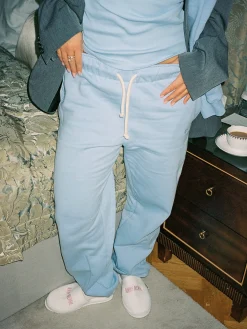 Hot Djerf Avenue Staple Sweatpants Baby Blue