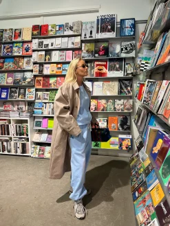 Hot Djerf Avenue Staple Sweatpants Baby Blue