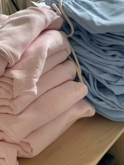 Online Djerf Avenue Staple Sweatpants Baby pink