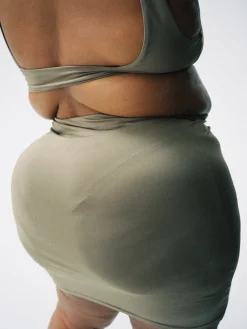 Cheap Djerf Avenue Swim Skirt Biscuit