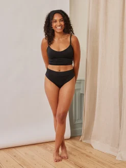 Hot Djerf Avenue Tankini Top Black