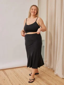 Hot Djerf Avenue Tankini Top Black