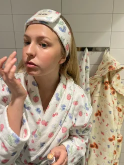 New Djerf Avenue Terry Headband Summer Berries