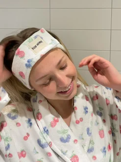 New Djerf Avenue Terry Headband Summer Berries