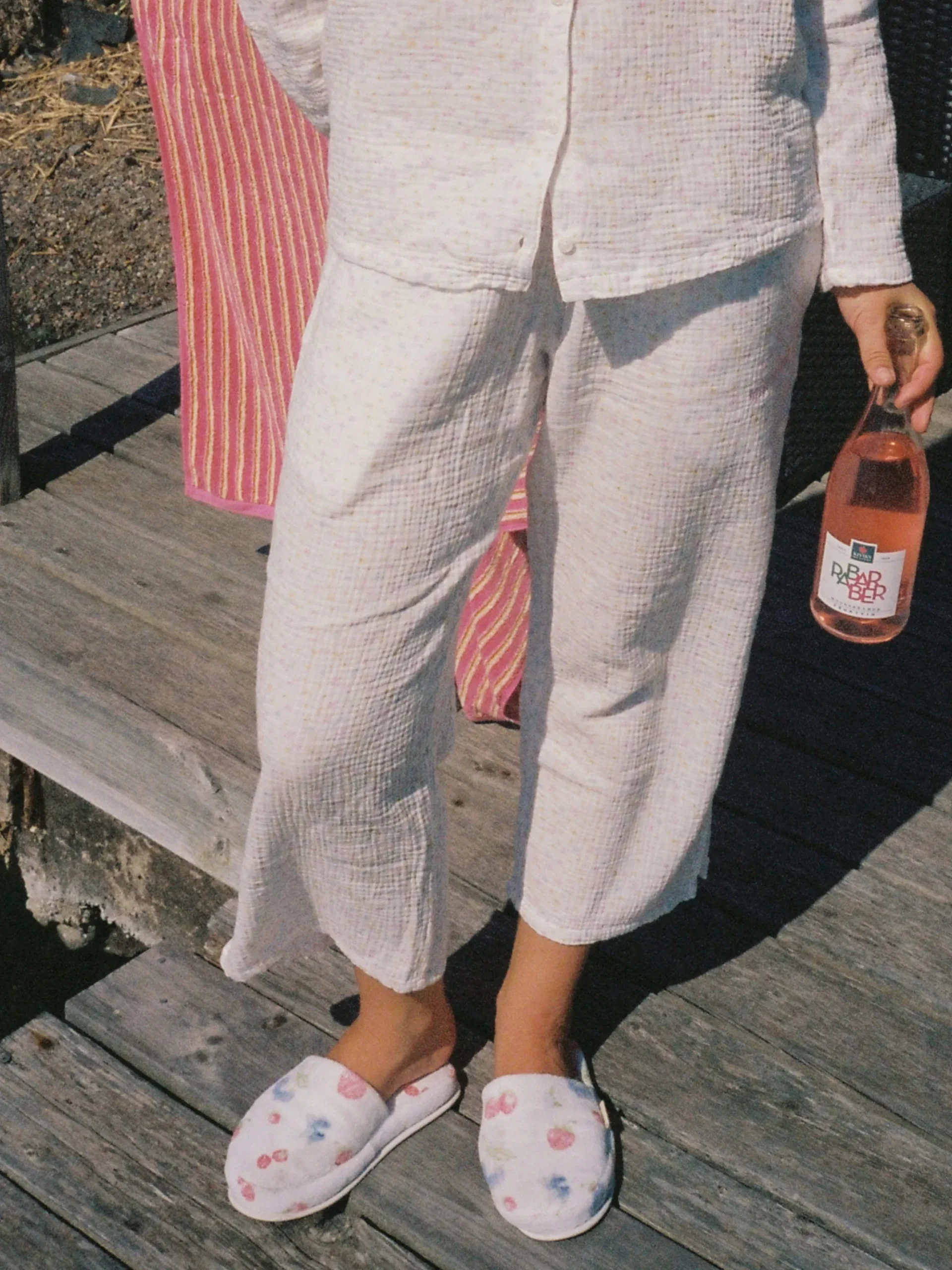 Best Sale Djerf Avenue Terry Slippers Summer Berries