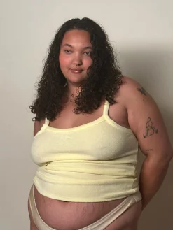 Clearance Djerf Avenue Terry Tank Top Baby Sun